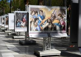 Goya, Velázquez o El Greco 'exponen' sus obras más emblemáticas en la Rambla