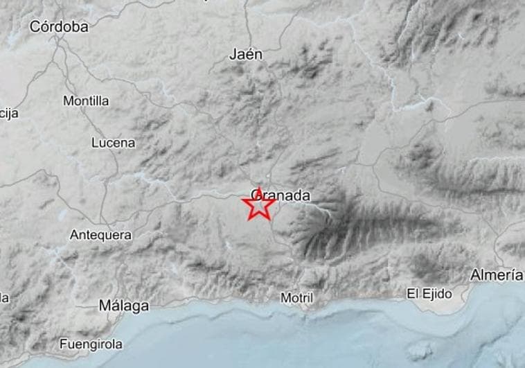 Terremoto de magnitud 2.0 en Granada