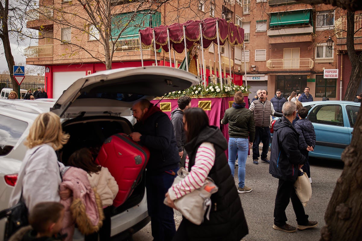 Las imágenes de la procesión infantil de los Salesianos