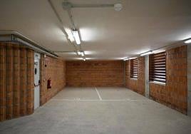 Interior del aparcamiento de la calle Arráez.