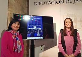 Las diputadas Francisca Medina y María Dolores Ruiz presentan la programación.