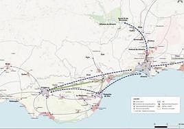 El Área Metropolitana de Almería produce casi 1,5 millones de viajes diarios