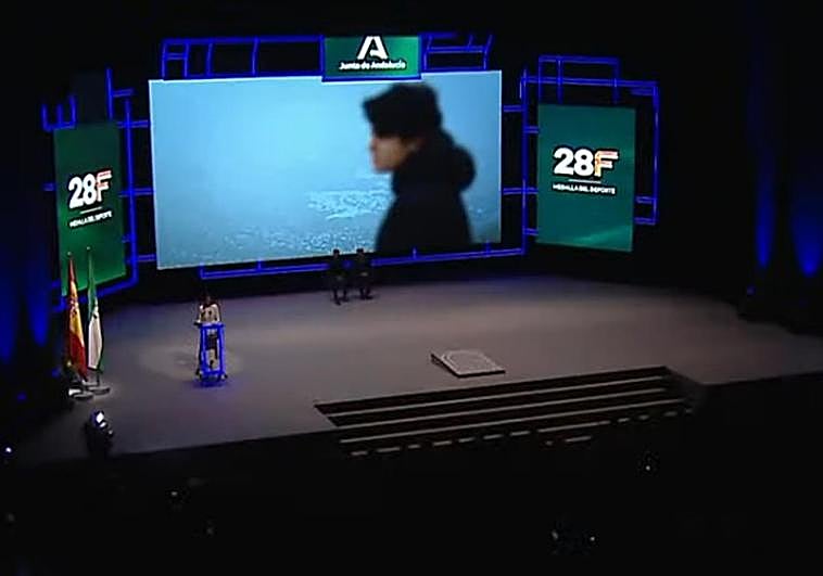 Acto de celebración del Día de Andalucía.