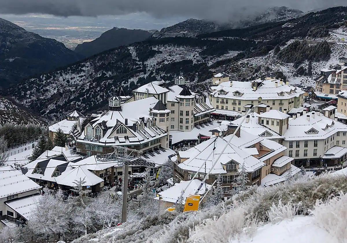 Pradollano, en Sierra Nevada.