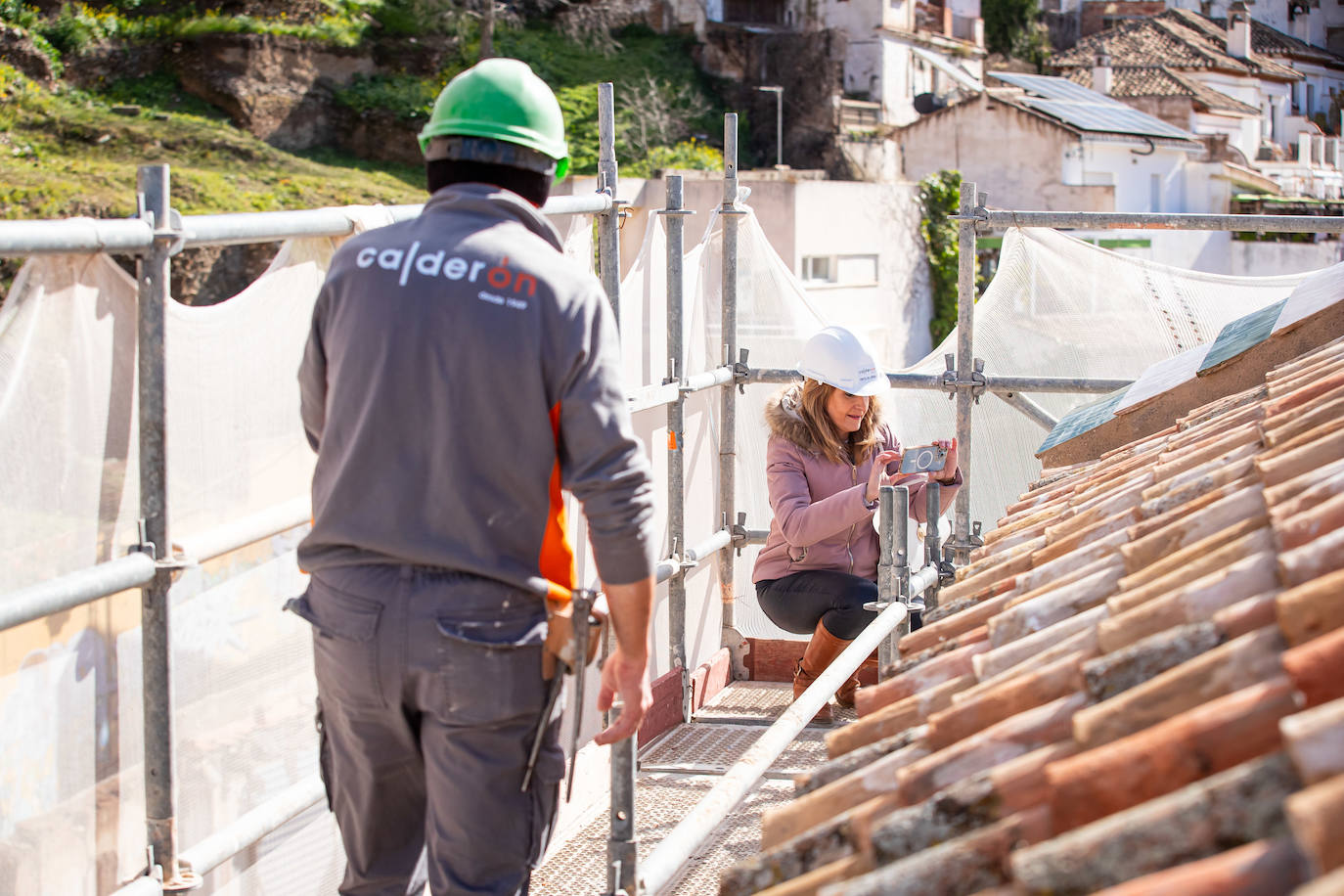 Imagen secundaria 1 - San Cecilio, en obras. 