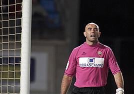 Valerio en su etapa en la UD Almería.