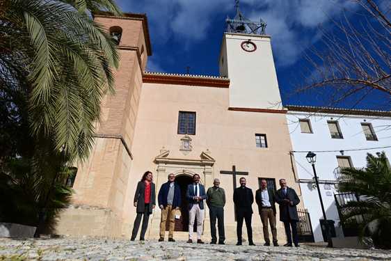 Antonio Granados ha precisado que el crucificado de la Agonía ha sido una de las beneficiarias de las subvenciones de Arte Sacro que convoca desde hace 4 años la Junta de Andalucía.