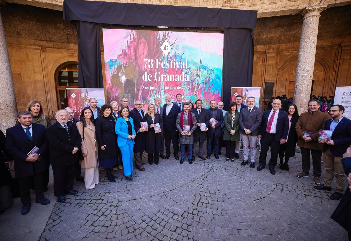 Presentación de la programación del Festival de Granada.