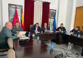 Reunión de la Junta Local de Seguridad en Begijar.