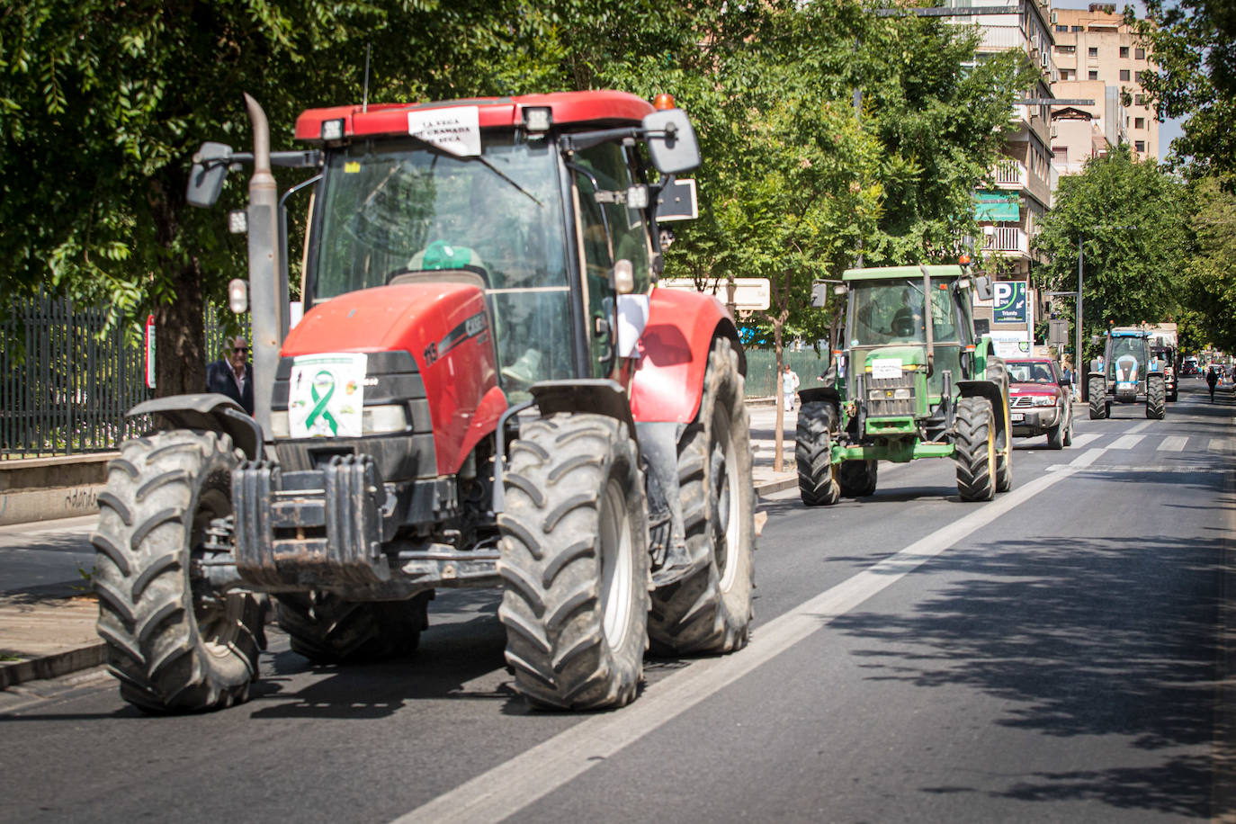 La última vez que los tractores atravesaron la ciudad fue en junio de 2023.