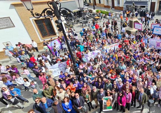 El acto por el 8M de la Junta en Mairena del Alcor.