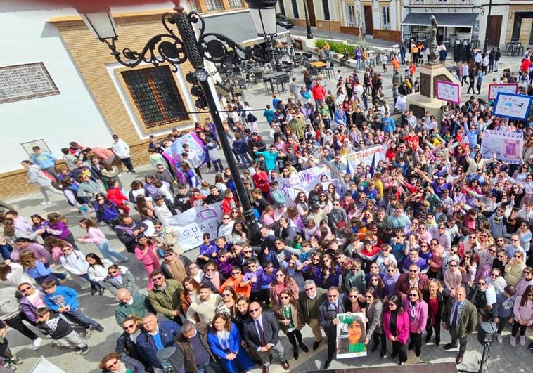 El acto por el 8M de la Junta en Mairena del Alcor.