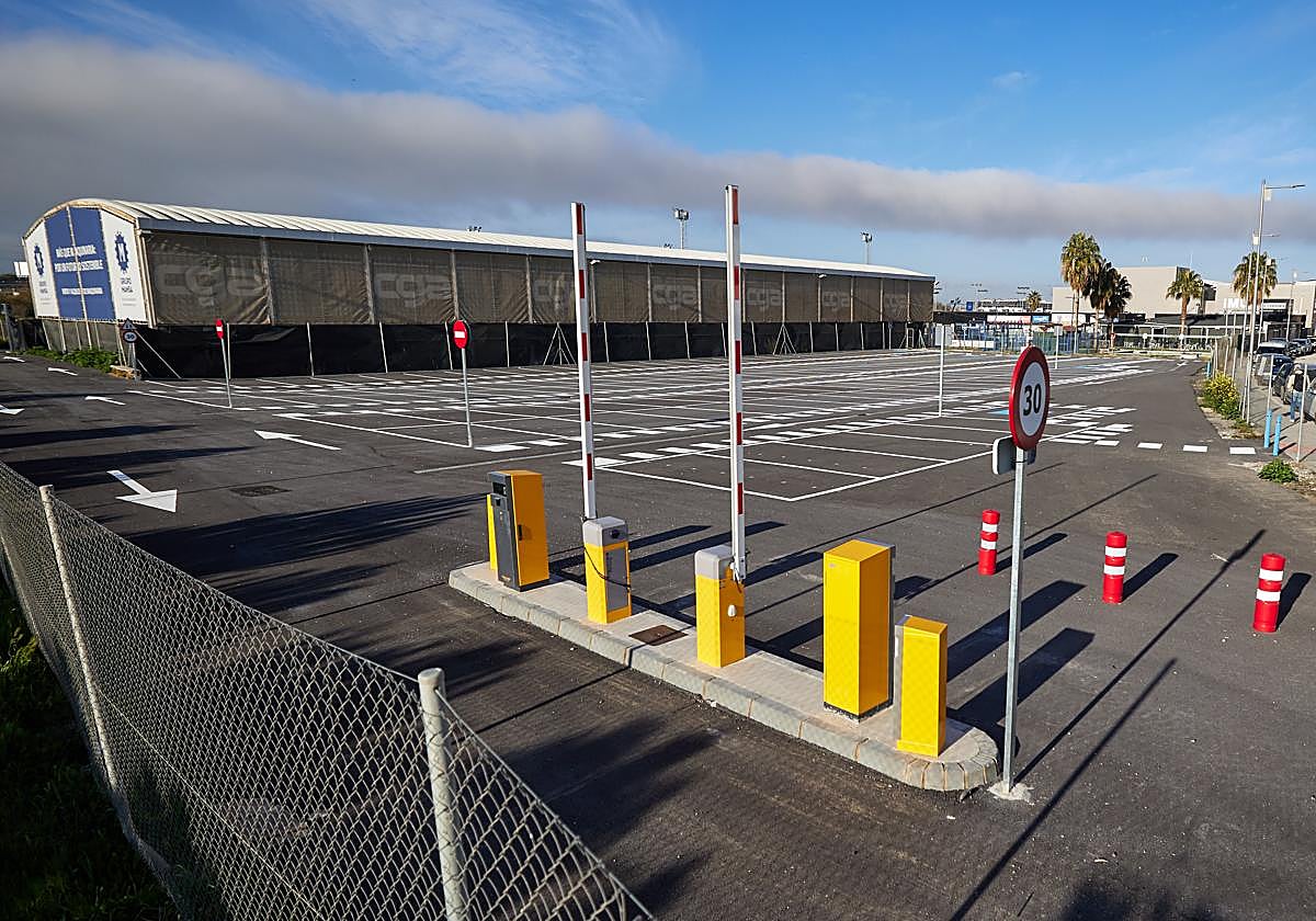 Uno de los nuevos aparcamientos que estará en funcionamiento en el PTS