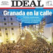 Un tsunami informativo que colmó las portadas en Granada