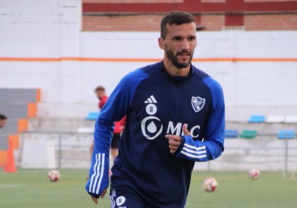 Rodri en un entrenamiento.