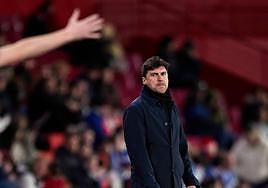 Medina, en el partido.