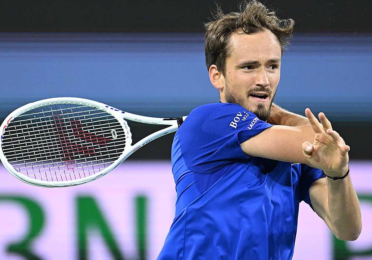 Medvedev superó a Carballés en Indian Wells