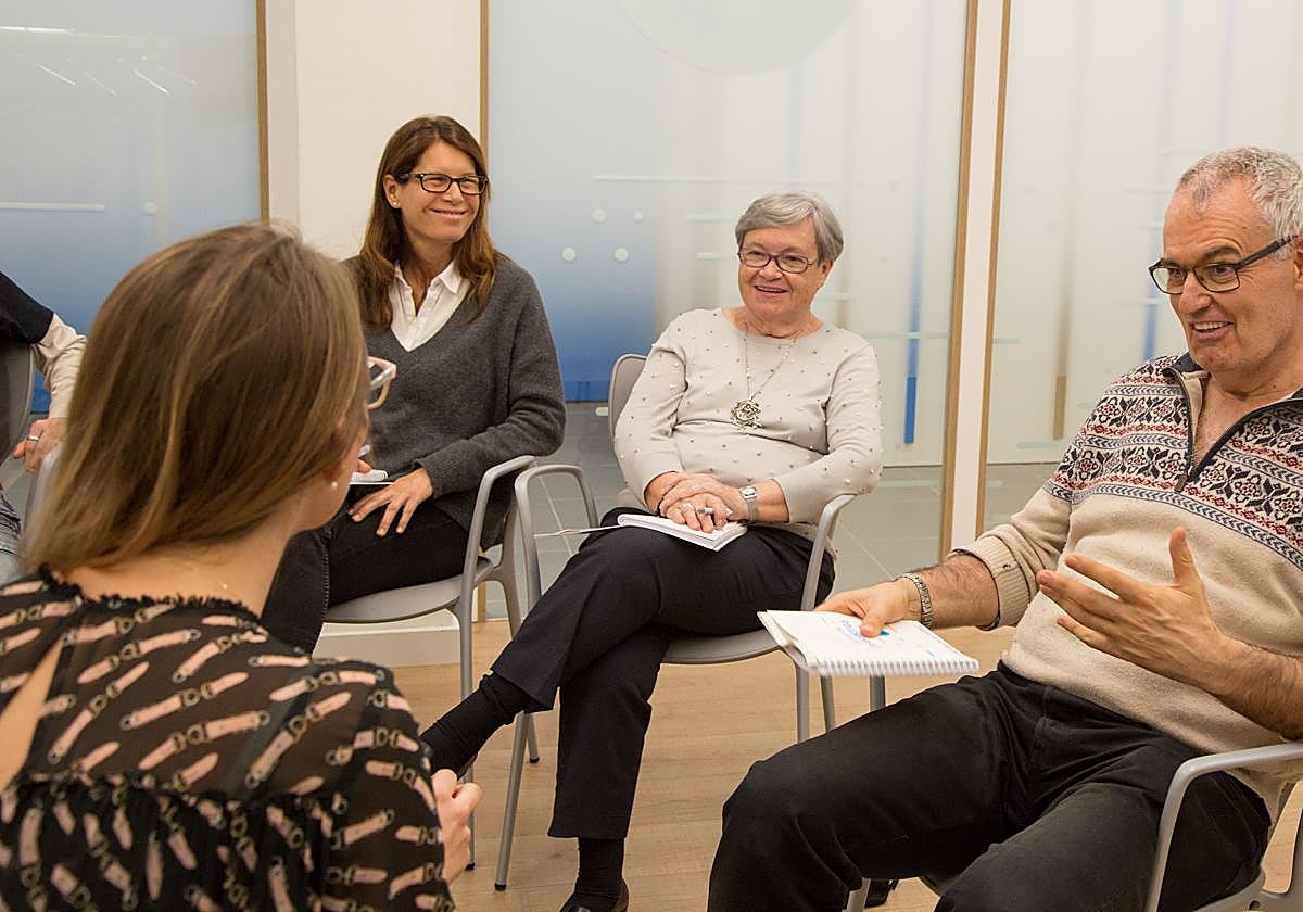 Participantes en la Escuela de Cuidadores.