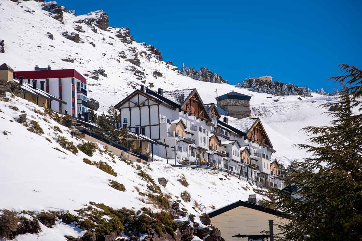 Las imágenes desde dentro de Sierra Nevada en su mejor temporada