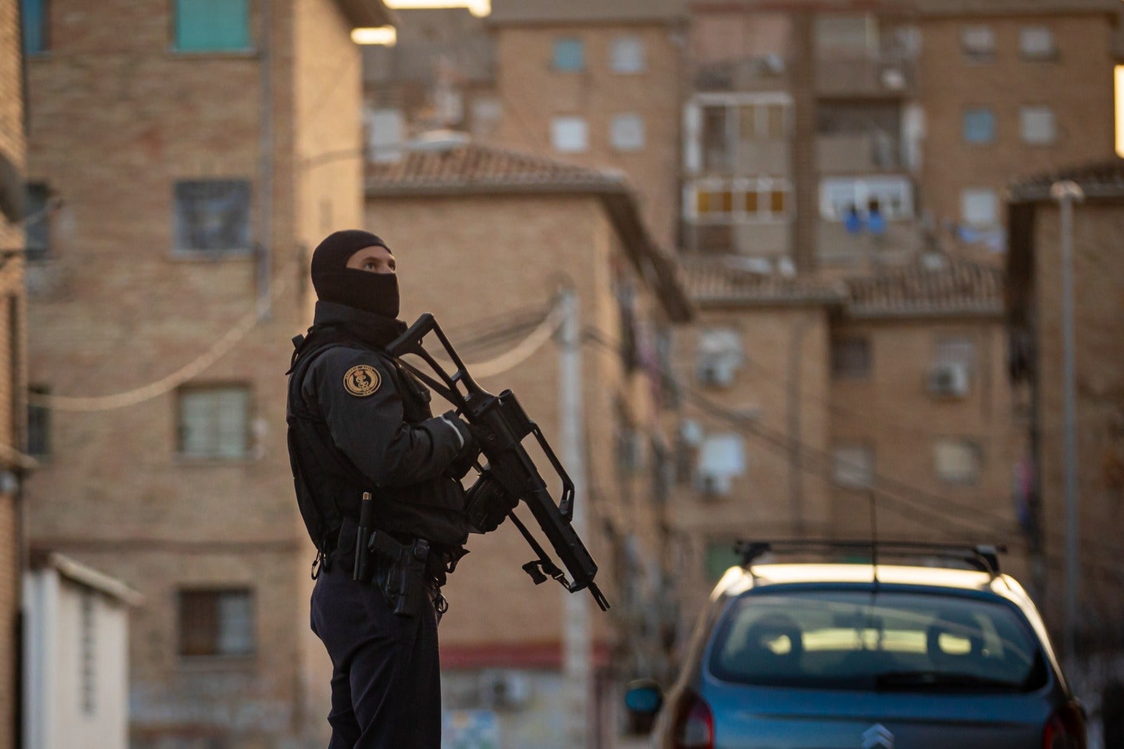 Las imágenes de la operación antidroga en la zona Norte de Granada