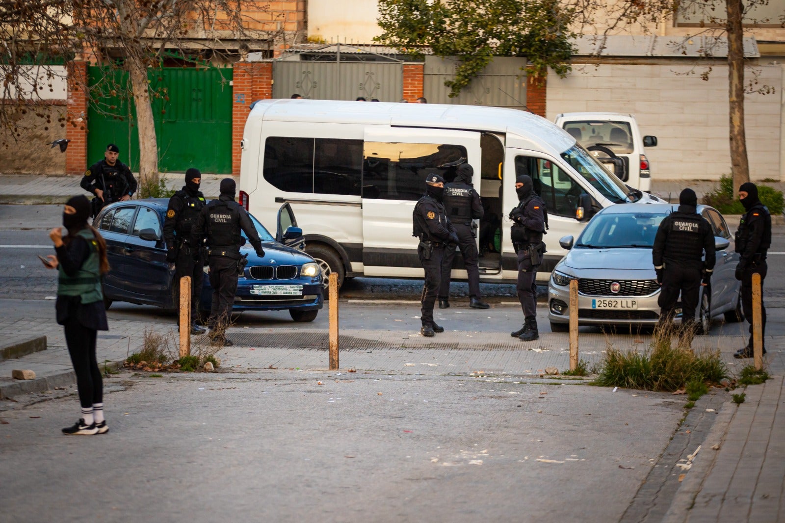 Las imágenes de la operación antidroga en la zona Norte de Granada