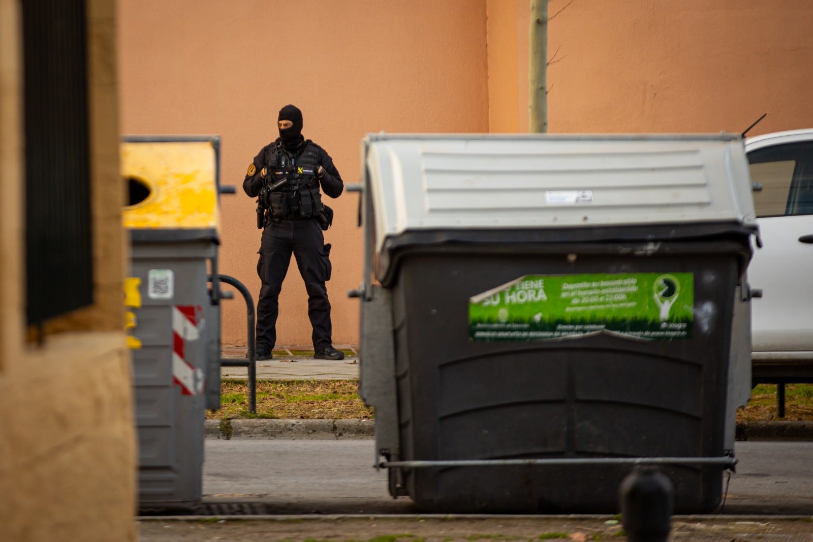 Las imágenes de la operación antidroga en la zona Norte de Granada