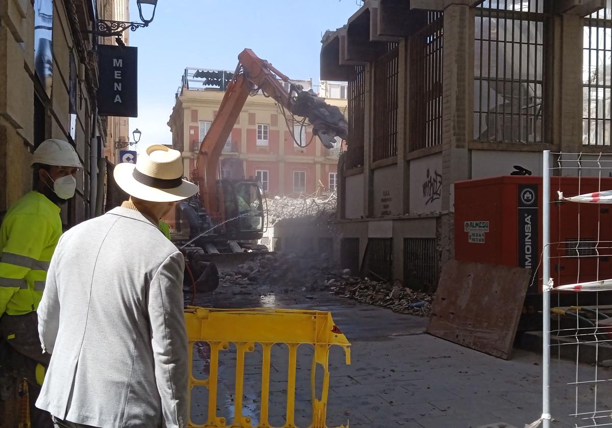 El antiguo edificio de Correos da paso al solar que se convertirá en polo de innovación agrícola