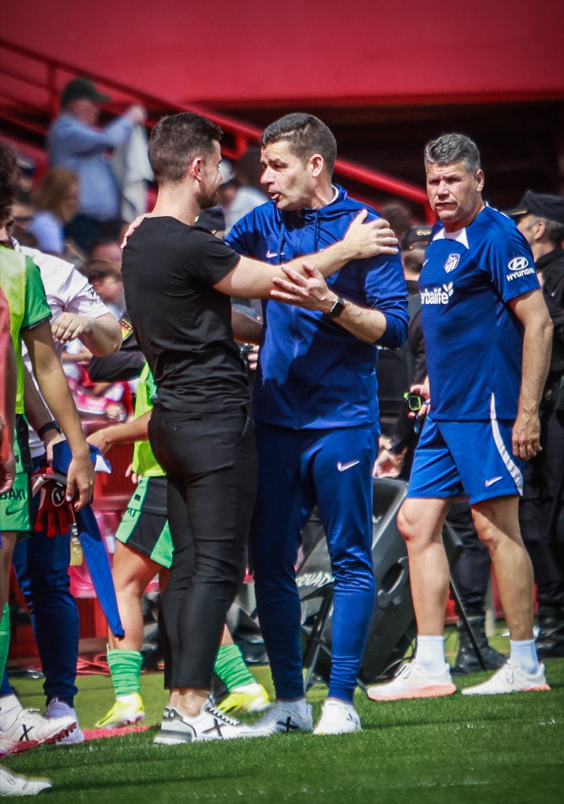 El Granada - Atlético de Madrid visto a pie de campo