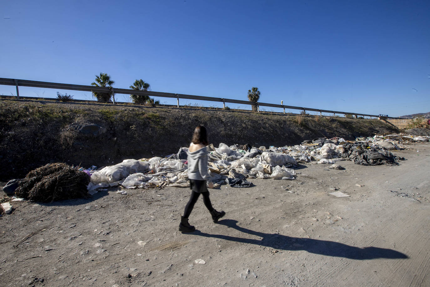 Imagen de un punto negro de la ciudad.
