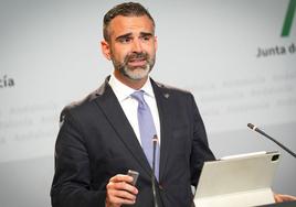 El consejero de Sostenibilidad, Medio Ambiente y Economía Azul y portavoz del Gobierno, Ramón Fernández-Pacheco.