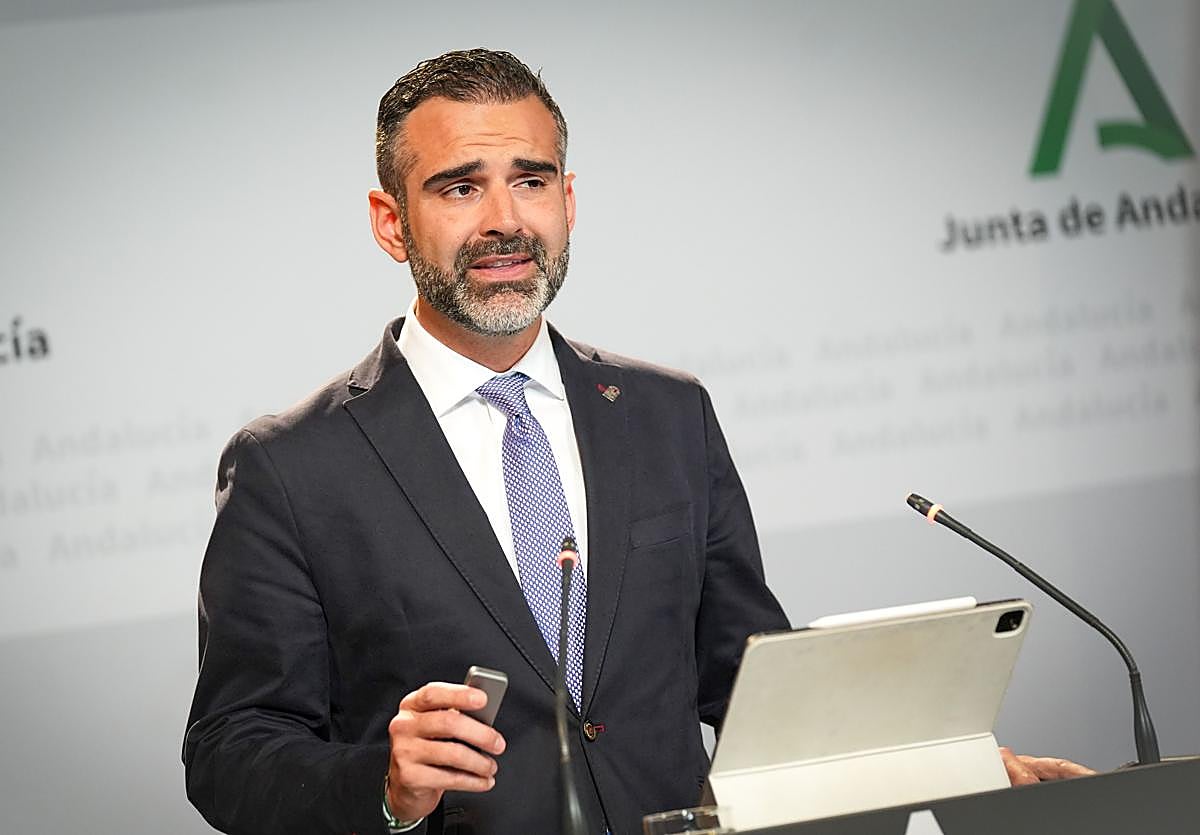 El consejero de Sostenibilidad, Medio Ambiente y Economía Azul y portavoz del Gobierno, Ramón Fernández-Pacheco.