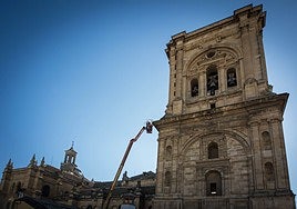 Vista de la catedral de Granada.