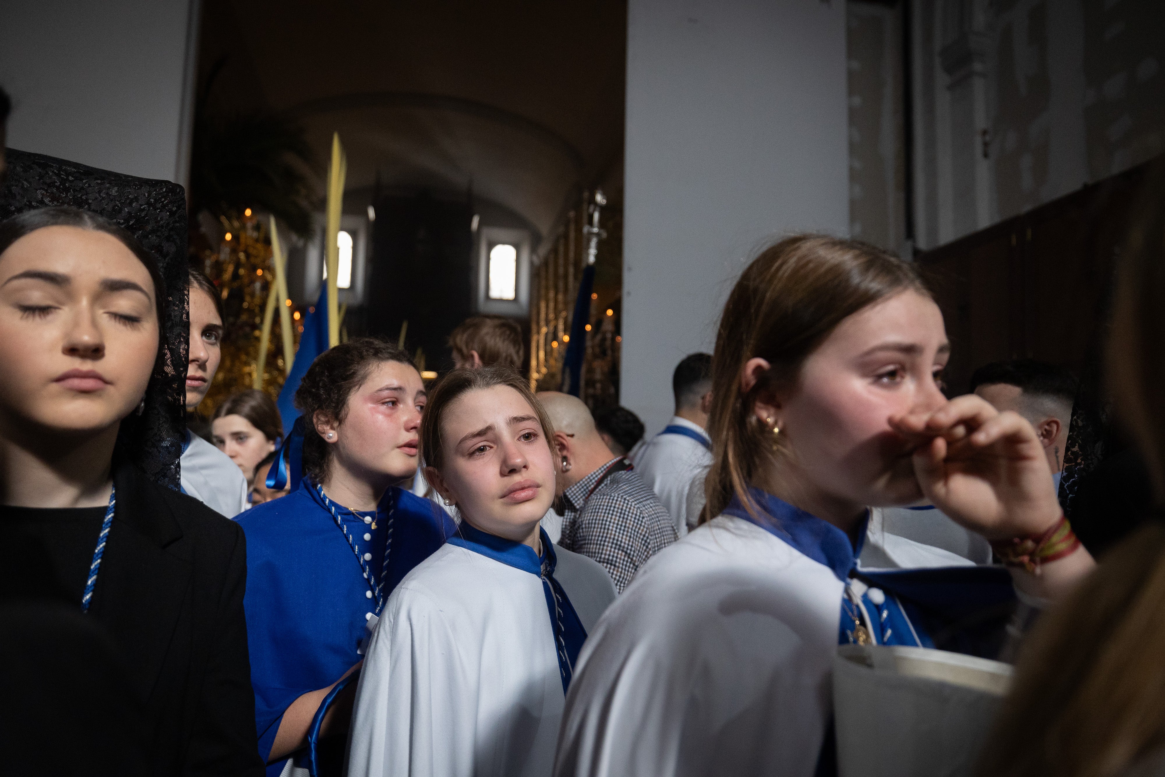 Las imágenes más íntimas y sorprendentes del Domingo de Ramos en Granada