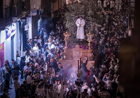 El Cautivo, único en procesionar en el Domingo de Ramos