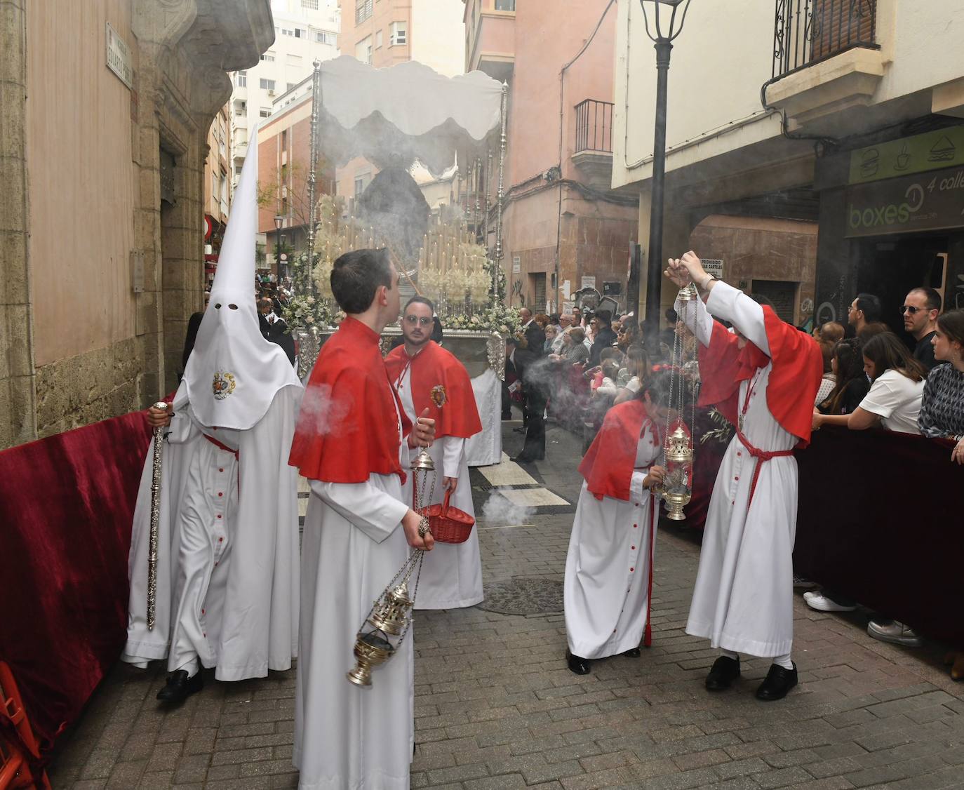 Las imágenes de La Borriquita en Almería