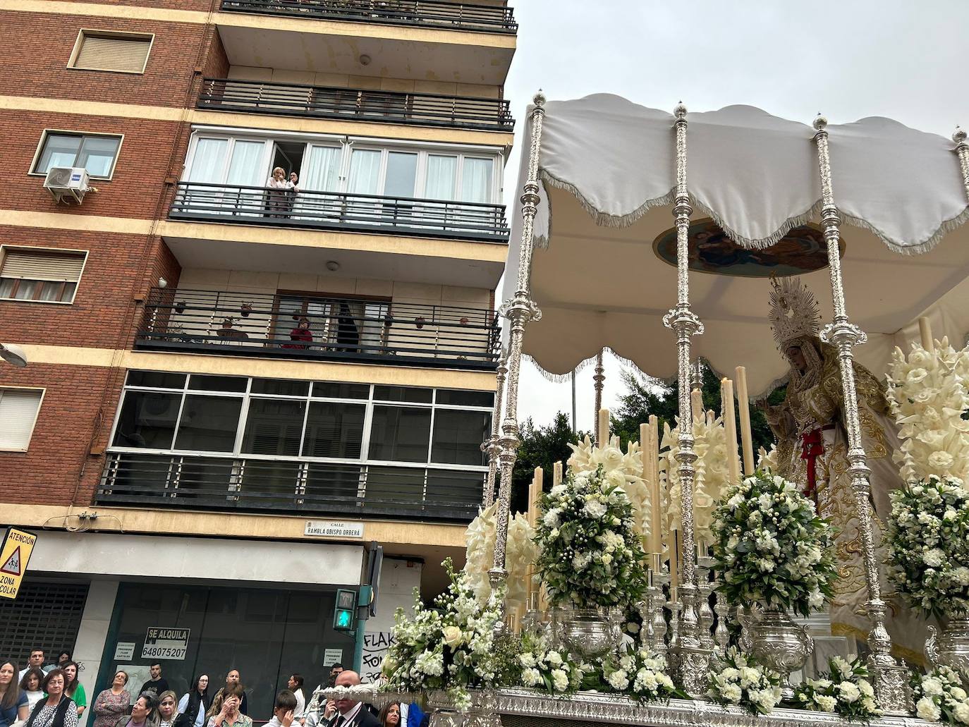 Las imágenes de La Borriquita en Almería