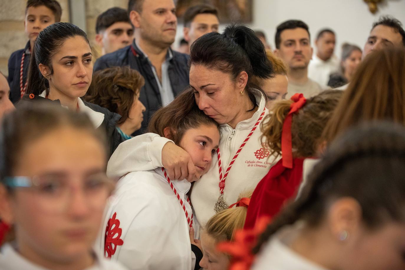 Las imágenes de la suspensión de Clemencia y Divino Maestro