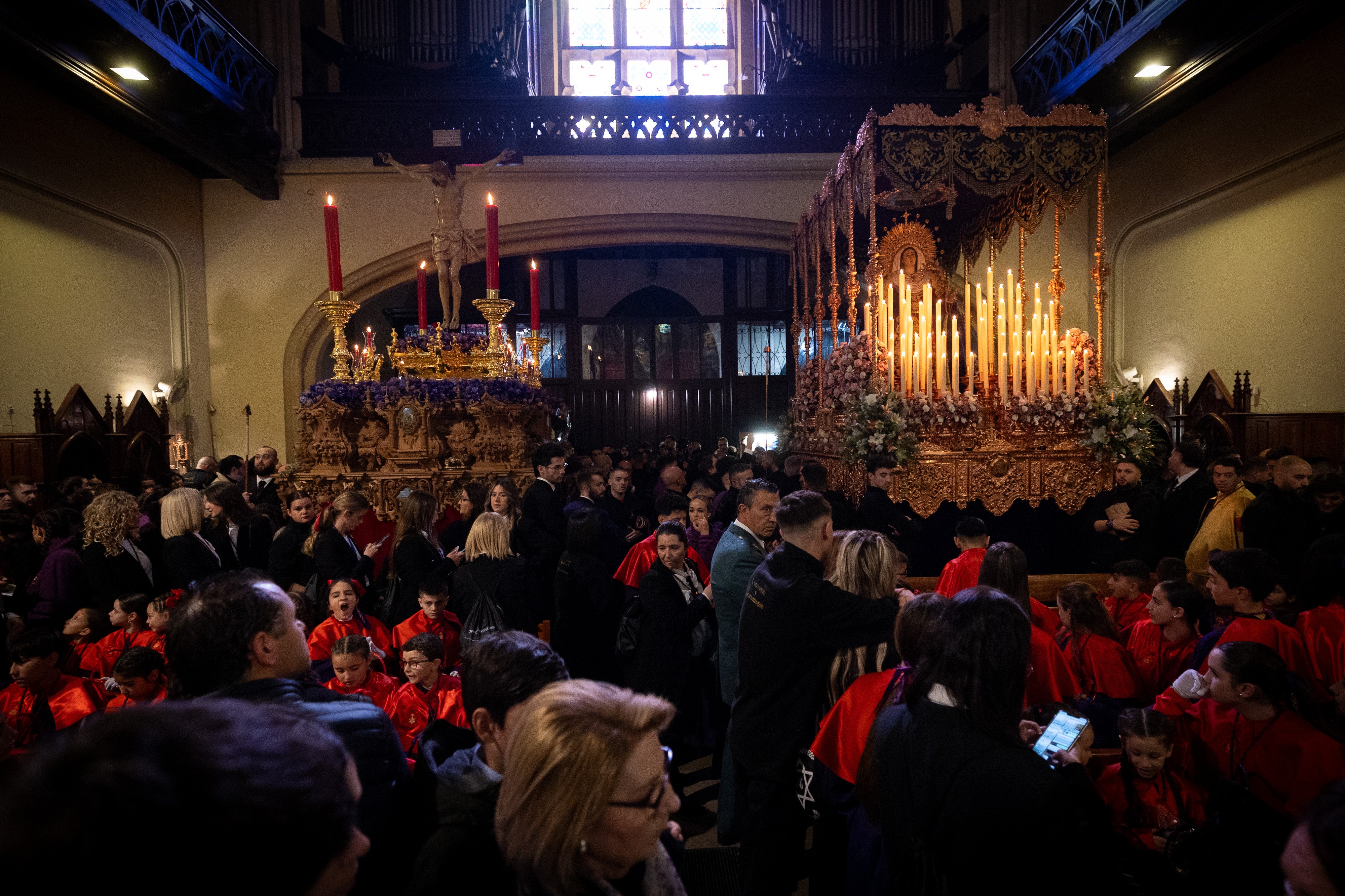 El Miércoles Santo oculto de Granada, en imágenes