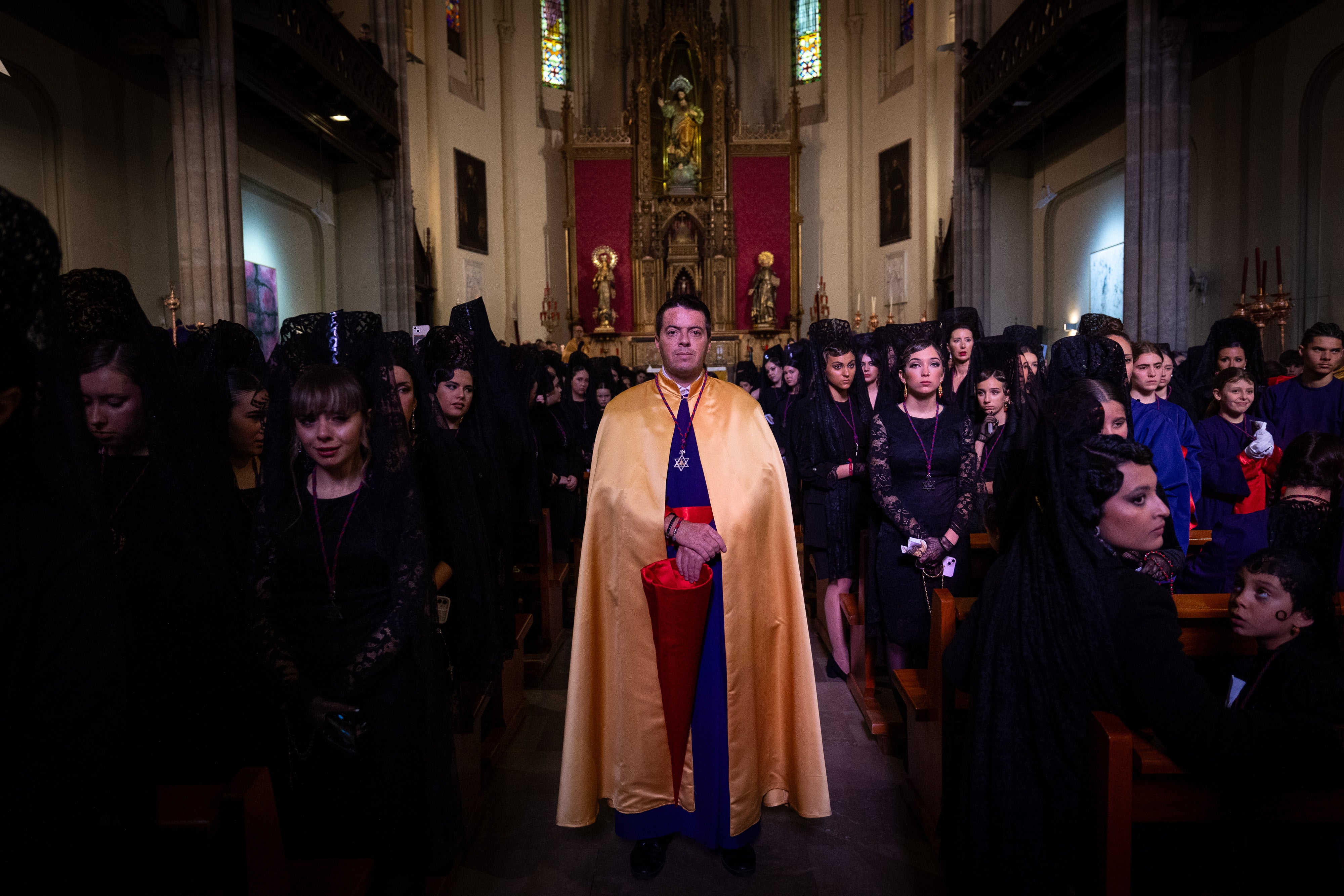 El Miércoles Santo oculto de Granada, en imágenes