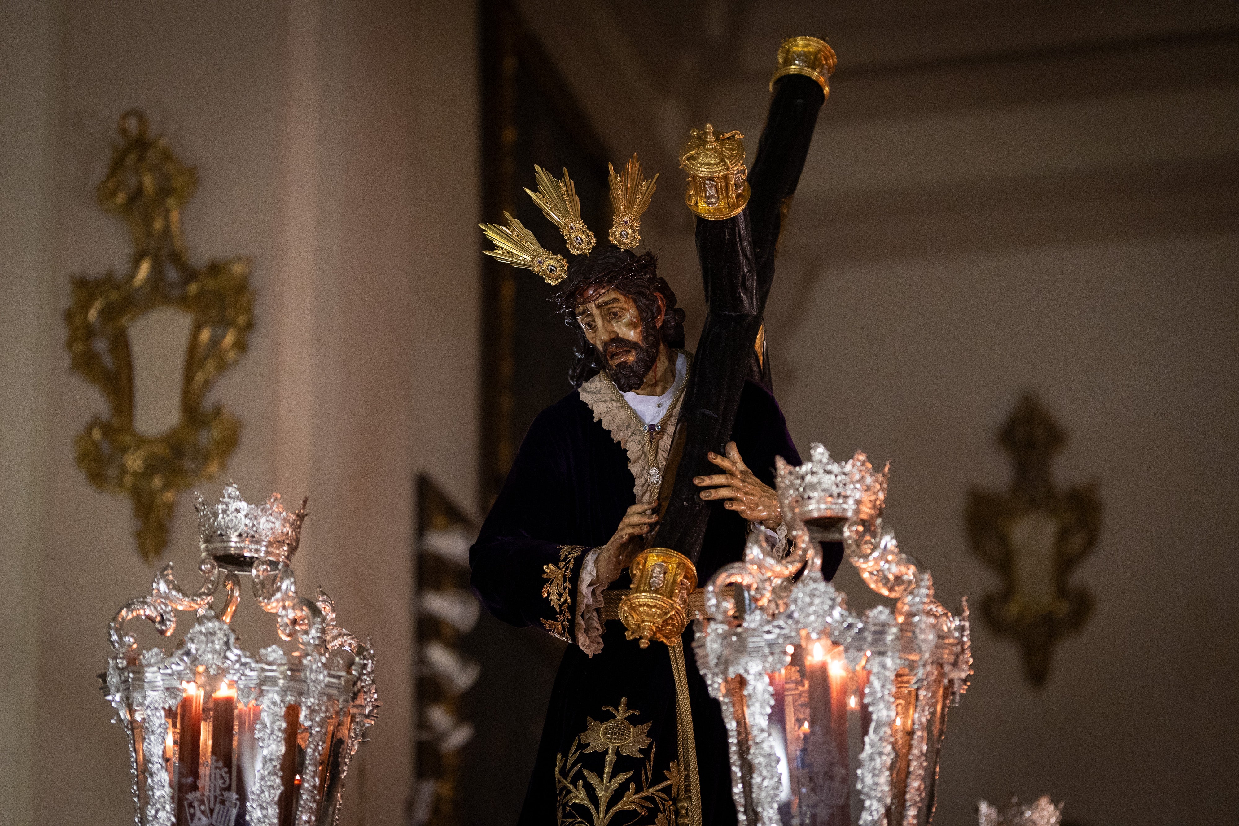 El Miércoles Santo oculto de Granada, en imágenes