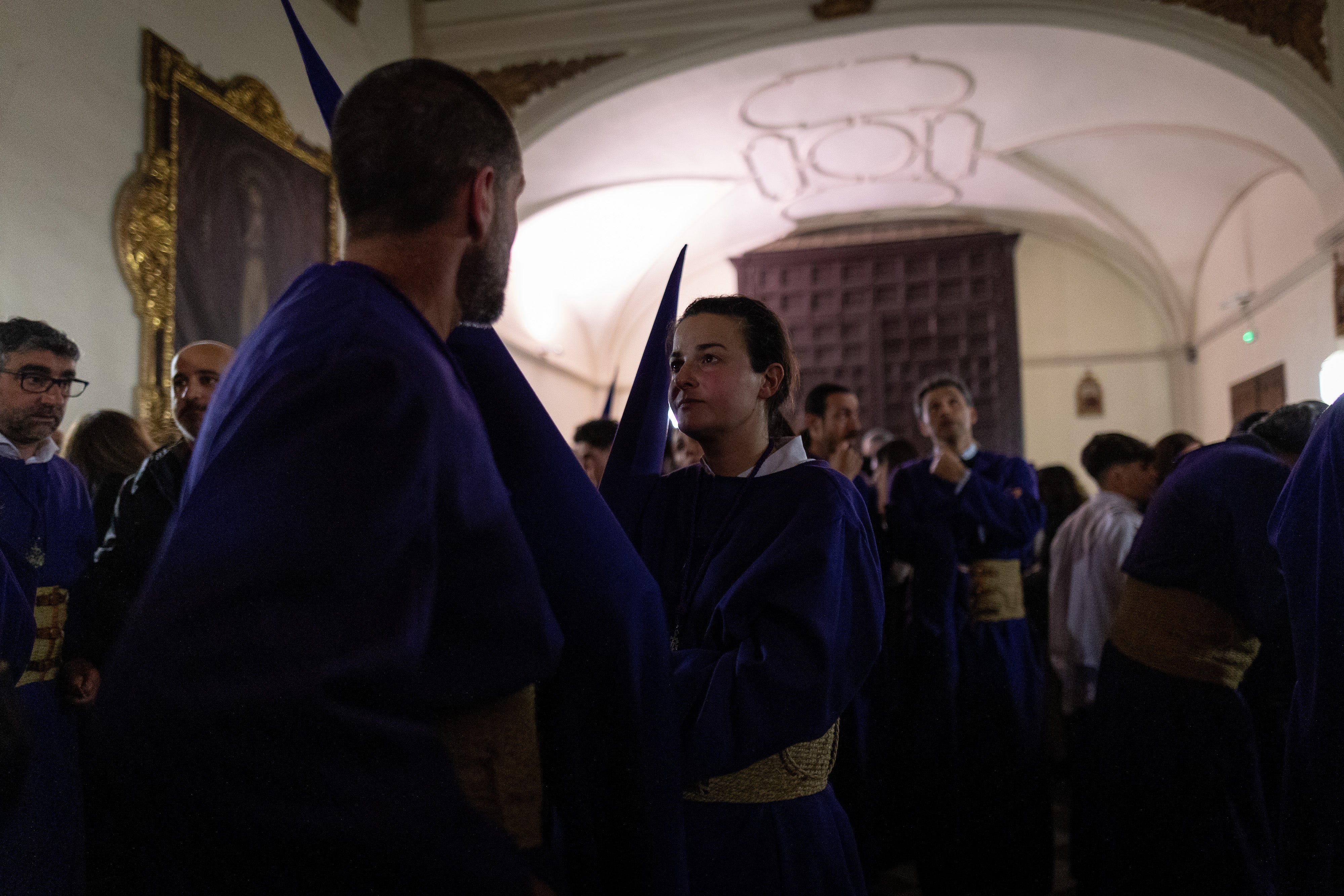 El Miércoles Santo oculto de Granada, en imágenes