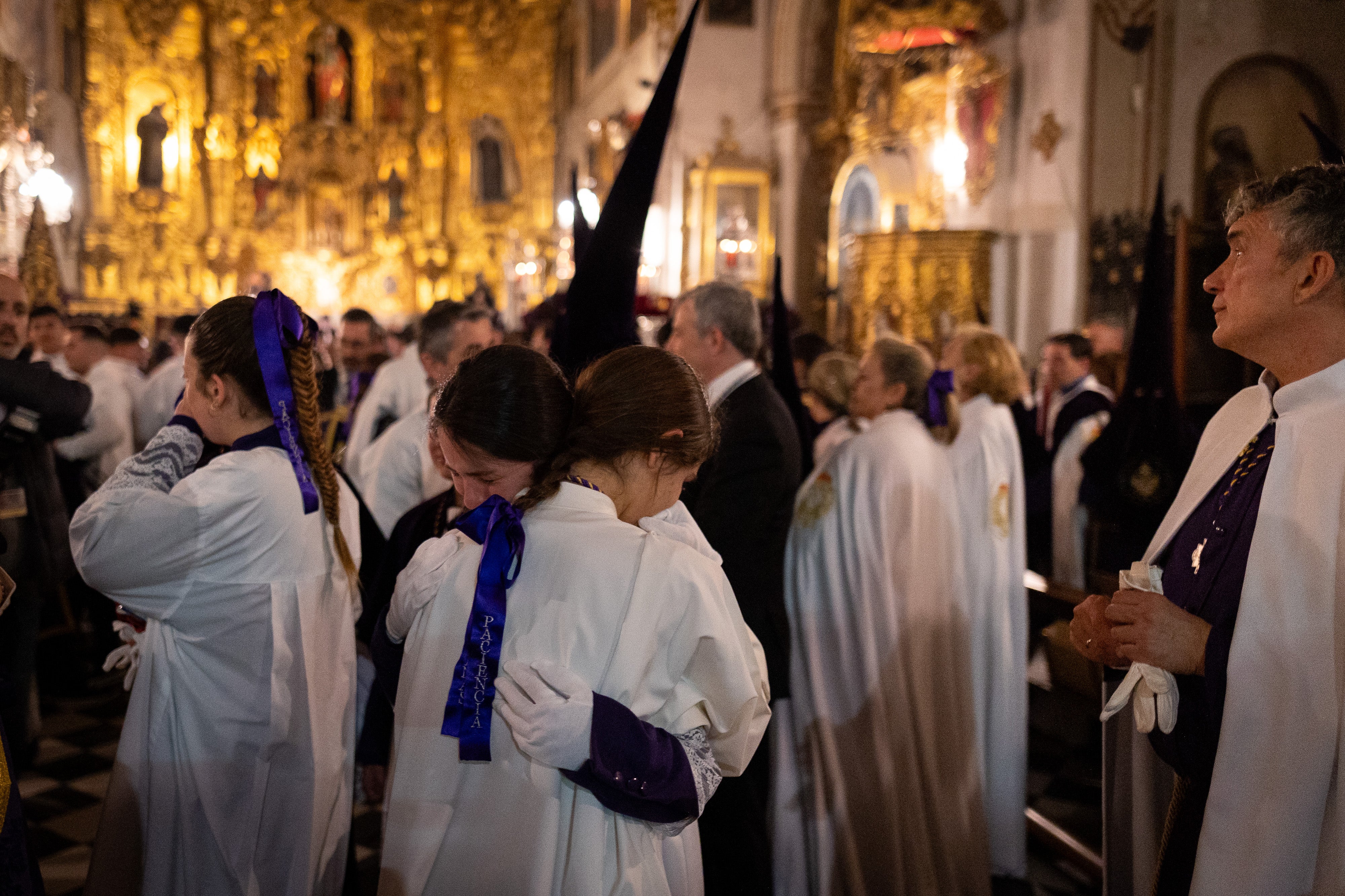 El Miércoles Santo oculto de Granada, en imágenes