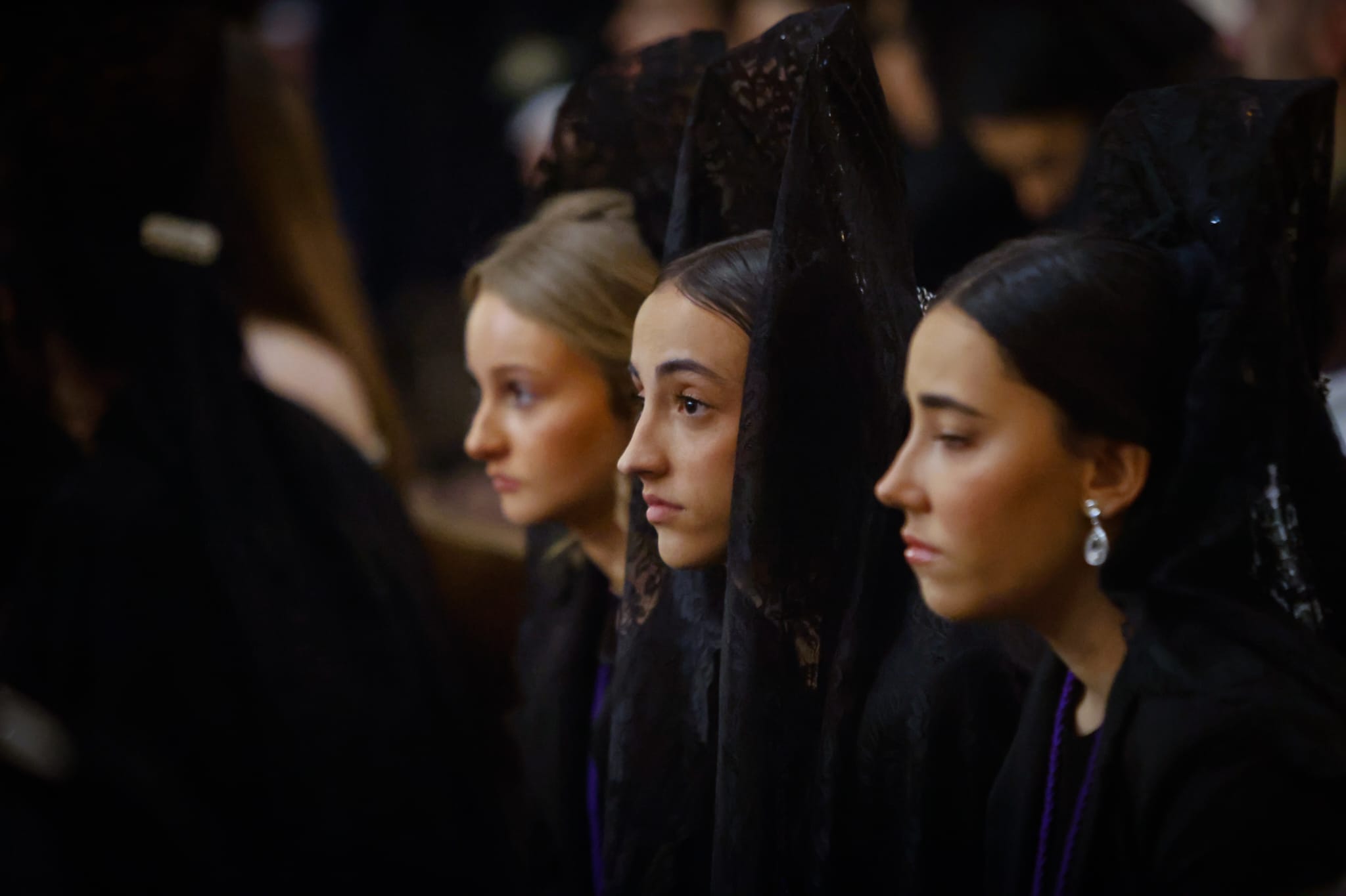 El Miércoles Santo oculto de Granada, en imágenes