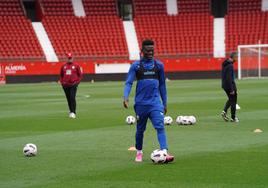 Baba se ha incorporado ya a los entrenamientos