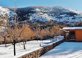 La nieve es uno de los atractivos para el turismo rural.