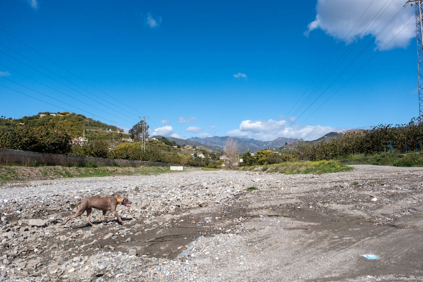 Imagen después - Misma zona de Río Verde con una semana de diferencia.