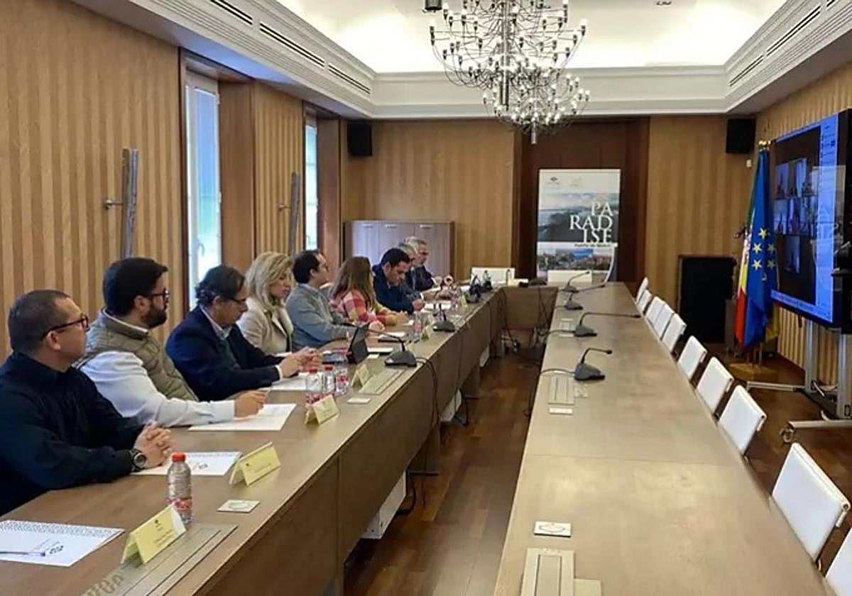 Reunión del Consejo de Administración de la Autoridad Portuaria de Motril.