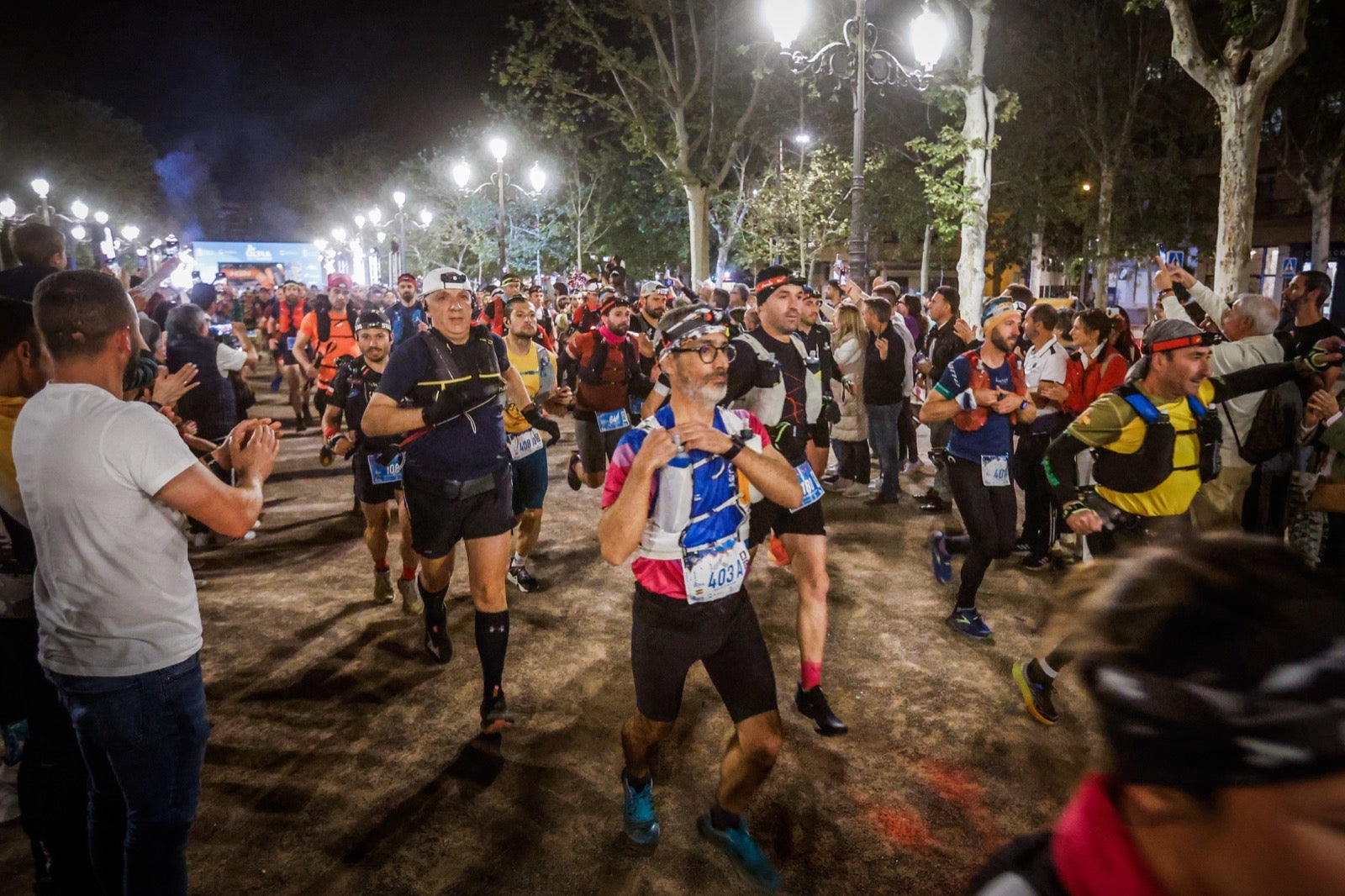 La salida de la Ultra de Sierra Nevada, en imágenes