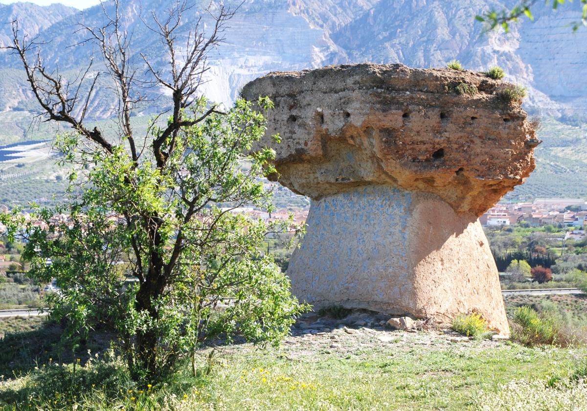 El 'Peñón de los moros' de Dúrcal