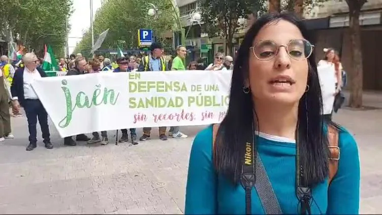Jaén sale a la calle a defender «una sanidad pública de calidad y para todos»
